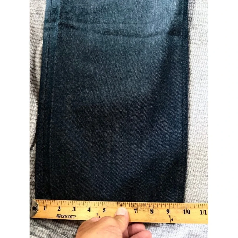 Levis 501 Original Fit Shrink To Fit Jeans Mens 44x34 Indigo Blue Rigid Denim